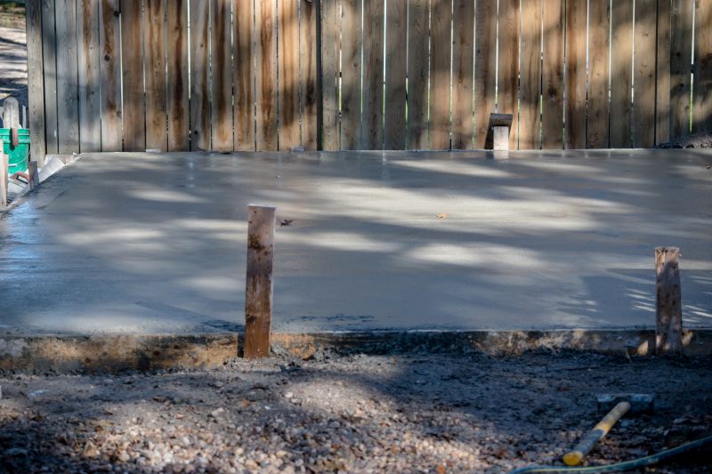 Outdoor Concrete Installation